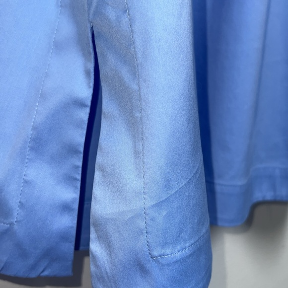 Chicos poplin side slit shirt size 2= 12 - Picture 7 of 10